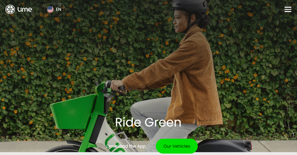 Lime homepage