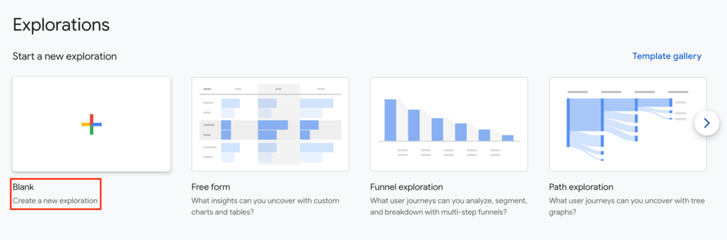 Tracking affiliate link results in GA4: Explore Reports