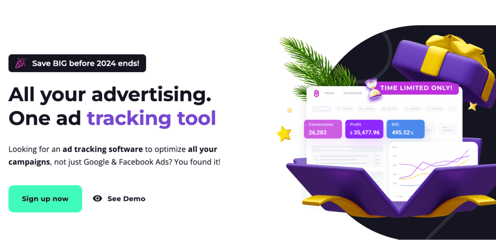 Voluum - affiliate link tracking tool