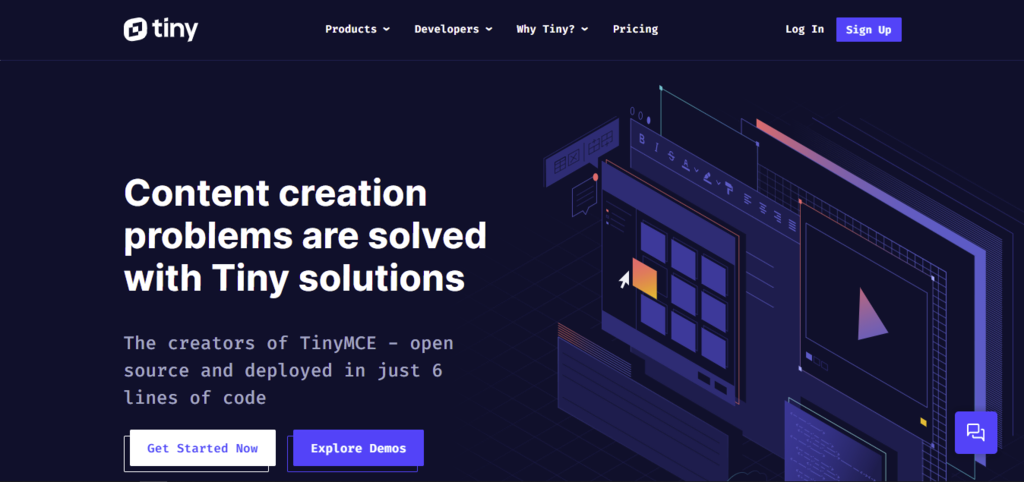 TinyMCE, un éditeur de texte WYSIWYG populaire.