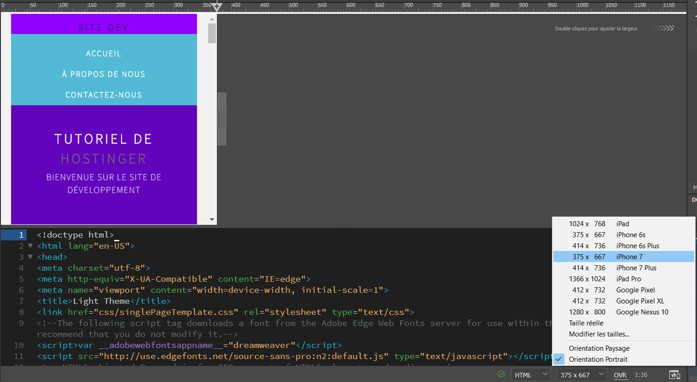 Autre méthode de visualisation mobile