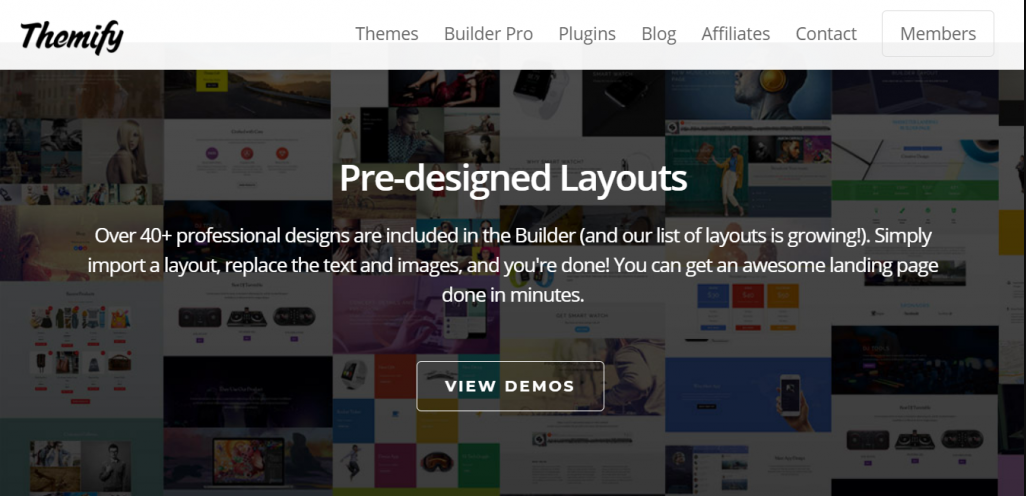 Framework de th&egrave;mes WordPress Themify