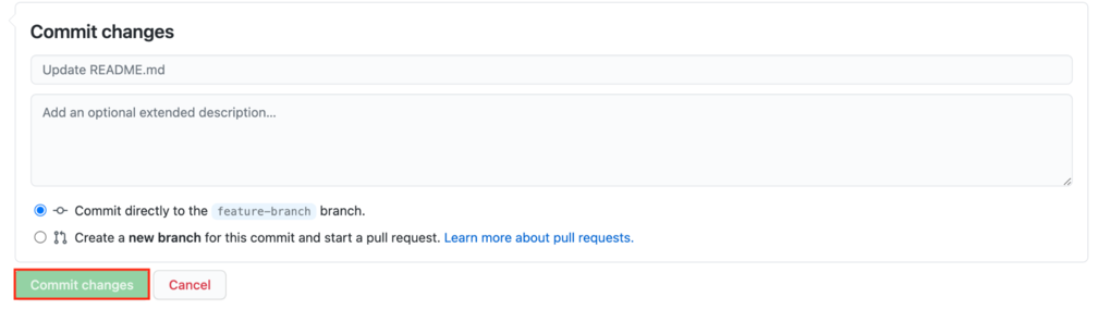 &eacute;tape 2 pour mettre en place les commit
