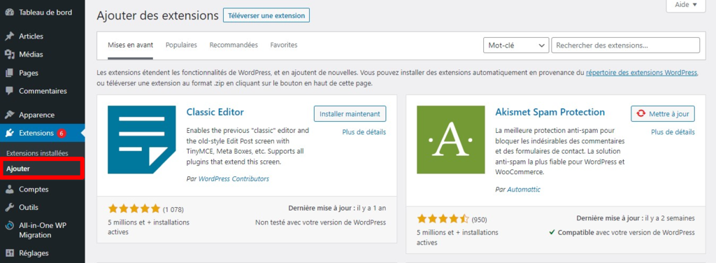 Ajouter-extension-wordpress Ajouter une extension sur WordPress