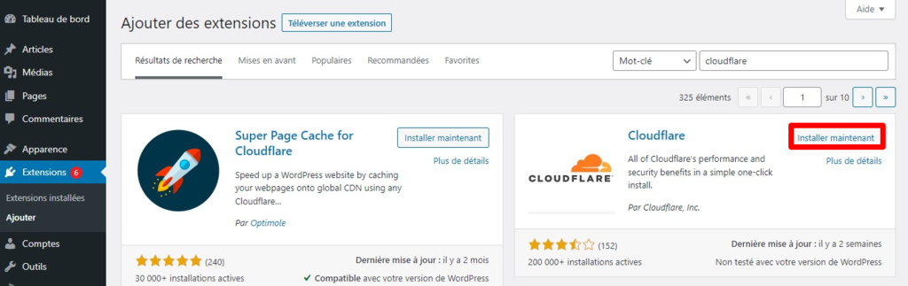 extension-cloudflare-sur-WordPress L'extension Cloudflare sur WordPress