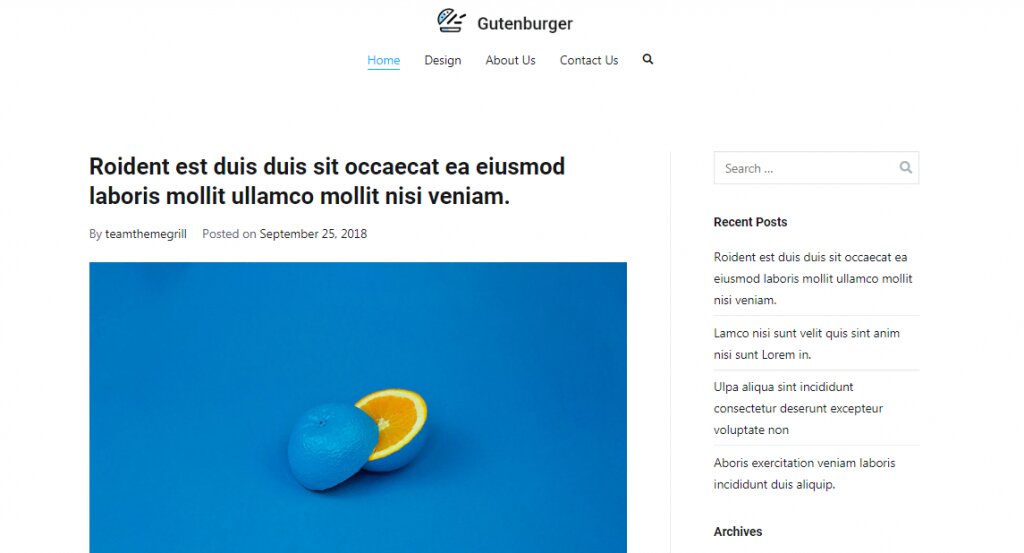 Zakra, un th&egrave;me de blog WordPress gratuit 