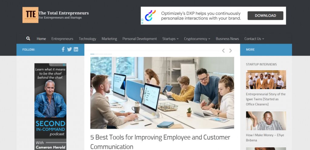 blog de The Total Entrepreneurs