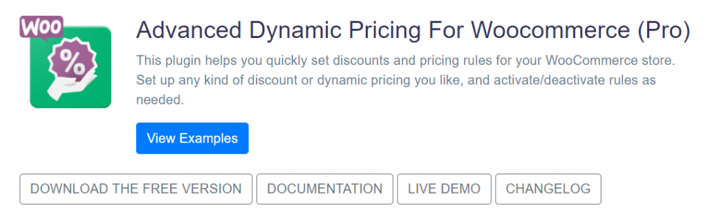 Advanced Dynamic Pricing for WooCommerce, un plugin WordPress pour d&eacute;finir des r&egrave;gles de tarification flexibles