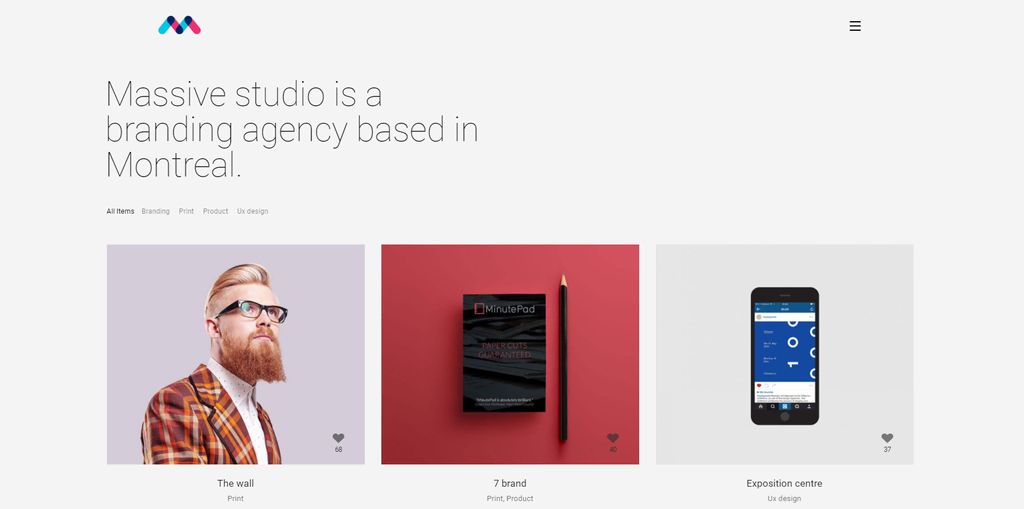 Th&egrave;me WordPress Massive Dynamic Portfolio