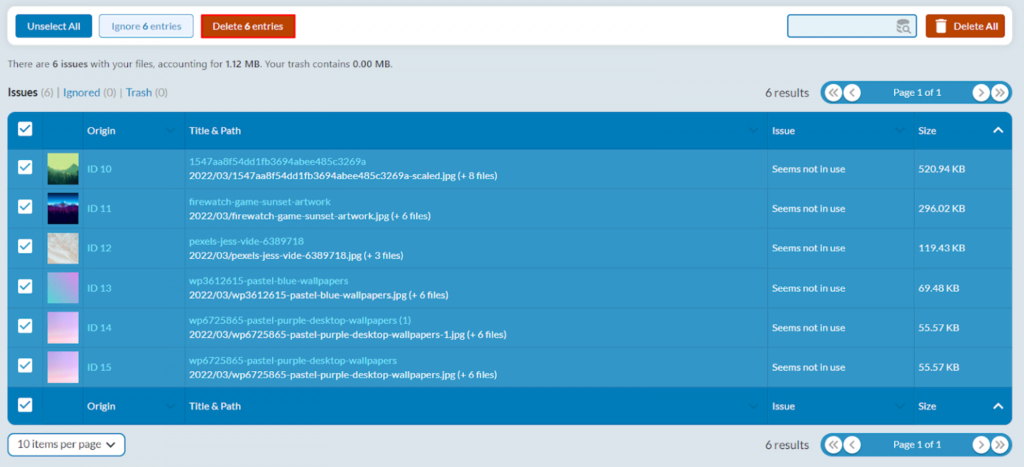 Utilisation-du-plugin-Media-Cleaner Utilisation du plugin Media Cleaner