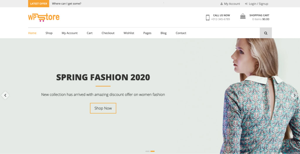 WP-store WP Store, un thème WooCommerce WordPress