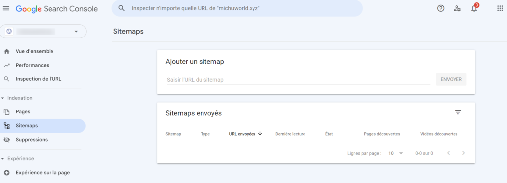 Soumission d'un sitemap &agrave; Google via Google Search Console