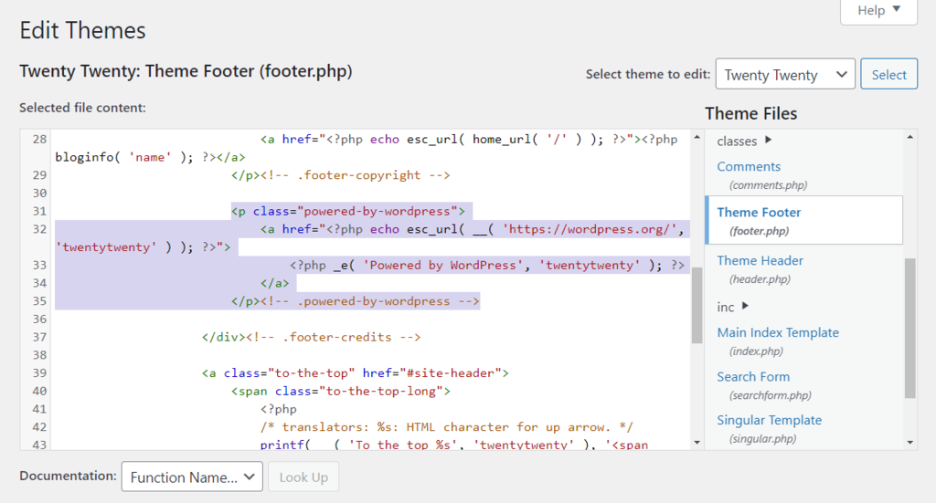 Sélection de CSS supplémentaires dans le Customizer de WordPress