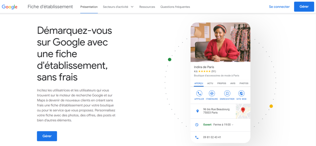 Page-d-accueil-de-Google-My-Business Page d'accueil de Google My Business
