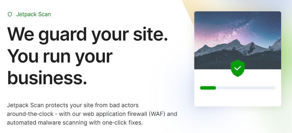 Extension de s&eacute;curit&eacute; et de suppression des logiciels malveillants Jetpack Scan