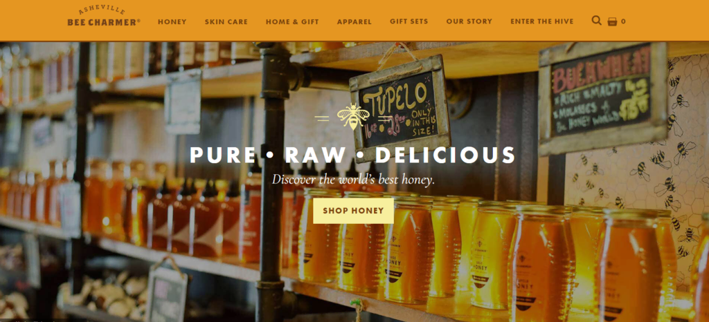 site-wordpress-exemple Page d'accueil du site Asheville Bee Charmer