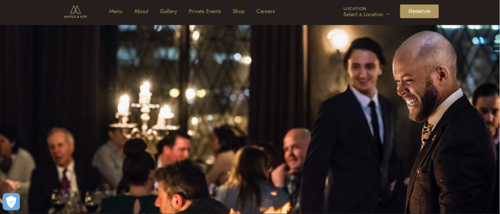 site-wordpress-exemple Page d'accueil Maple and Ash