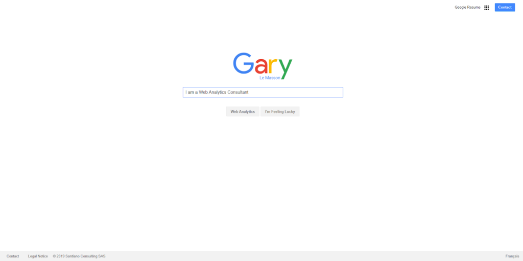 Le portfolio en ligne de Gary Le Masson
