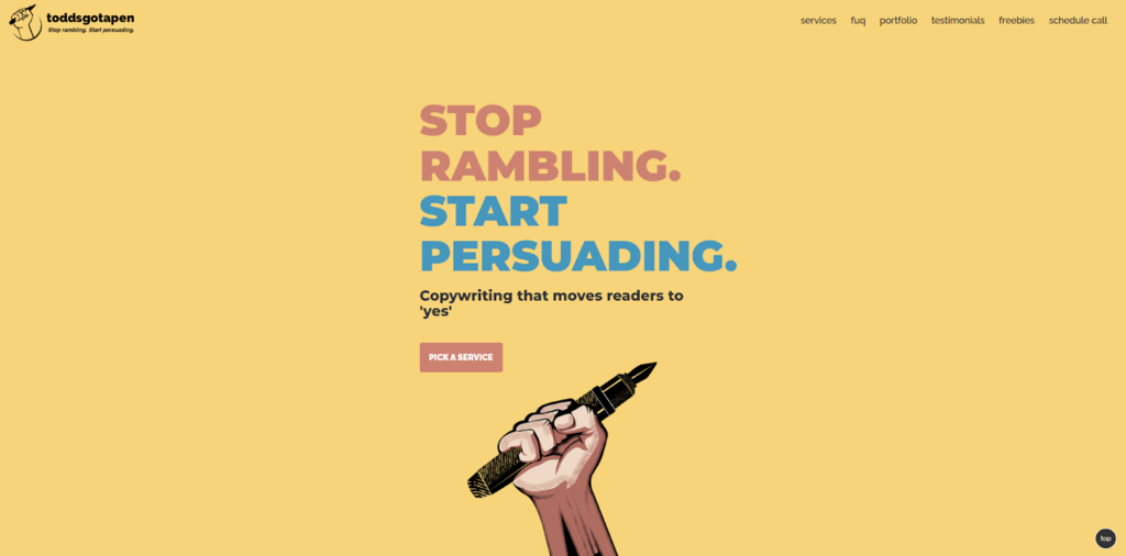 Portfolio de copywriting de Muriel Vega