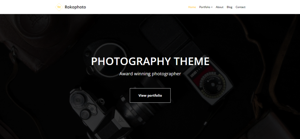 Thème WordPress Neve pour photographes