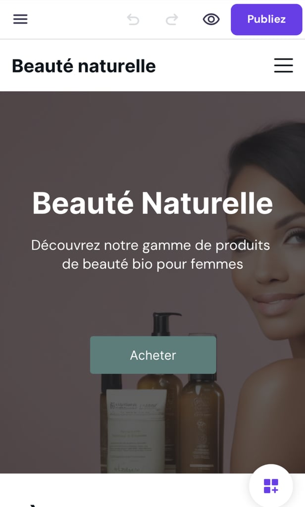 Mettre en ligne un site sur l'&eacute;diteur mobile 