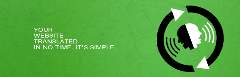 Bannière de Google Website Translator