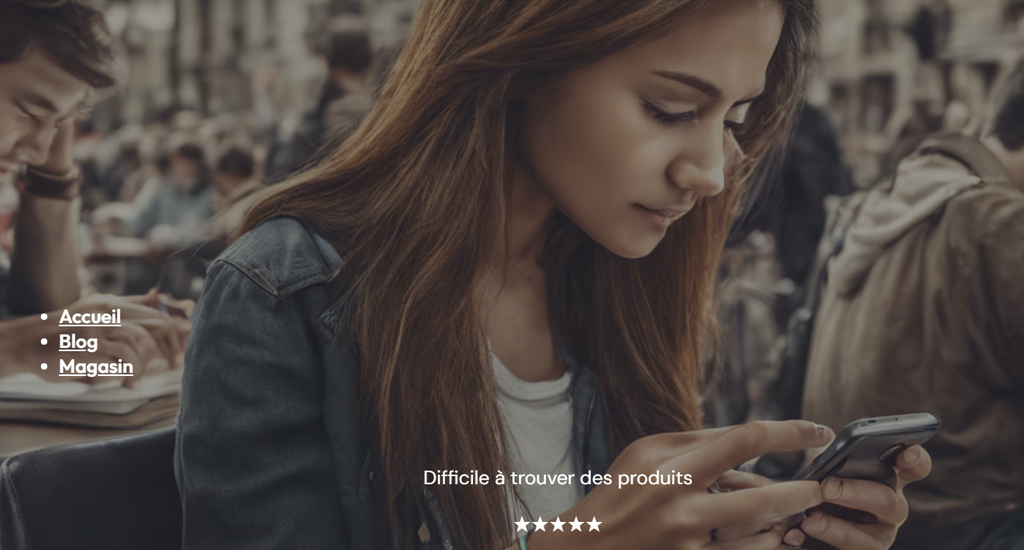 mauvais-exemples-de-conception-de-sites Boutons CTA sur la page d'accueil du mauvais site web.