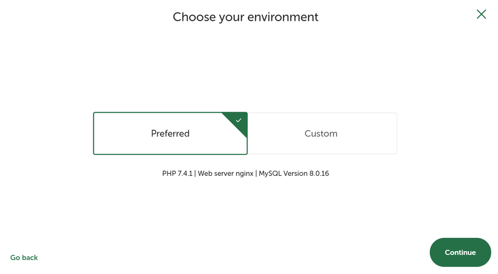 Configuration de l'environnement de votre nouveau site web sur Local 