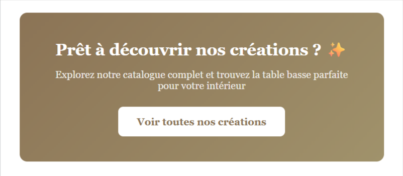 Exemples de CTA créés avec Hostinger Reach