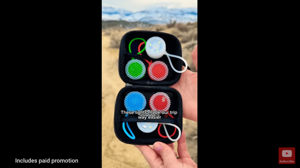 Vidéo des lumières Darkwing Tech