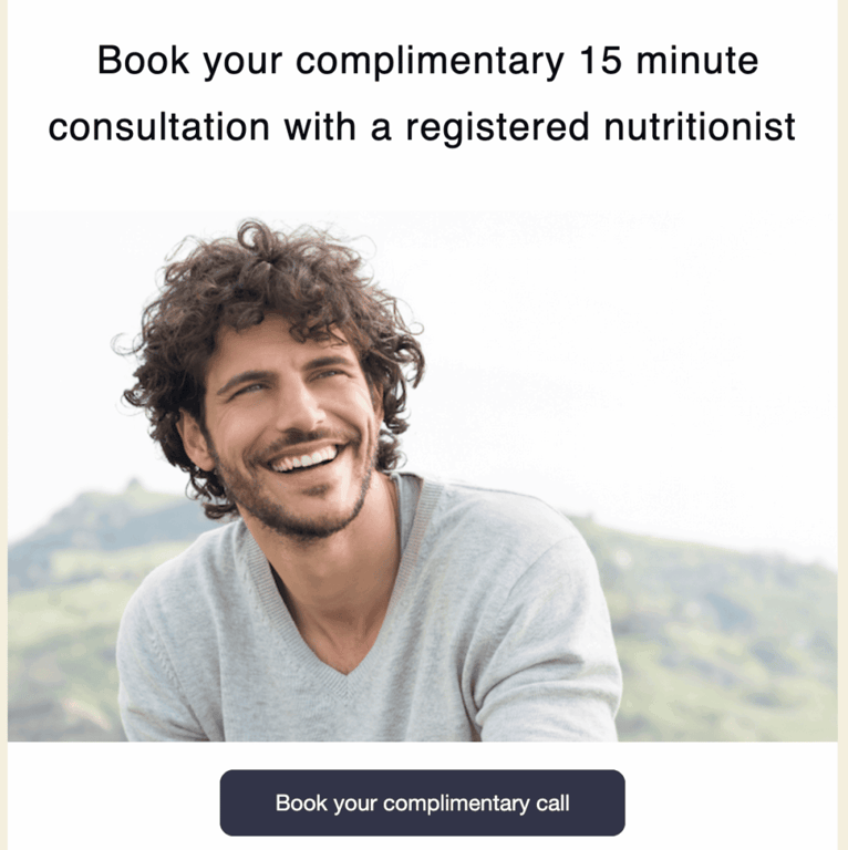 Campagne d'email marketing d'Inessa présentant le titre d'une consultation