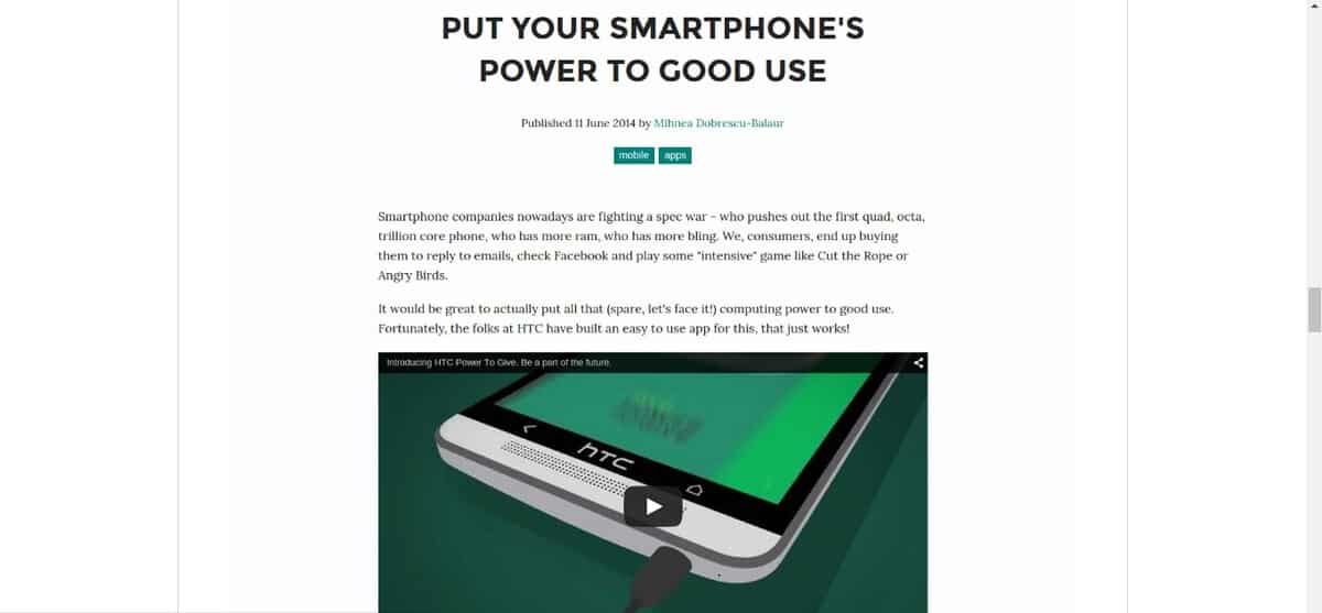 Exemple de thème Ghost No Nonsense