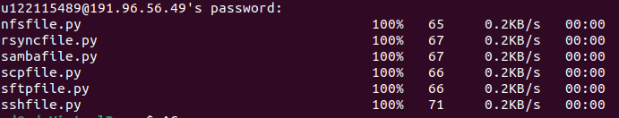 scp plusieurs fichiers
