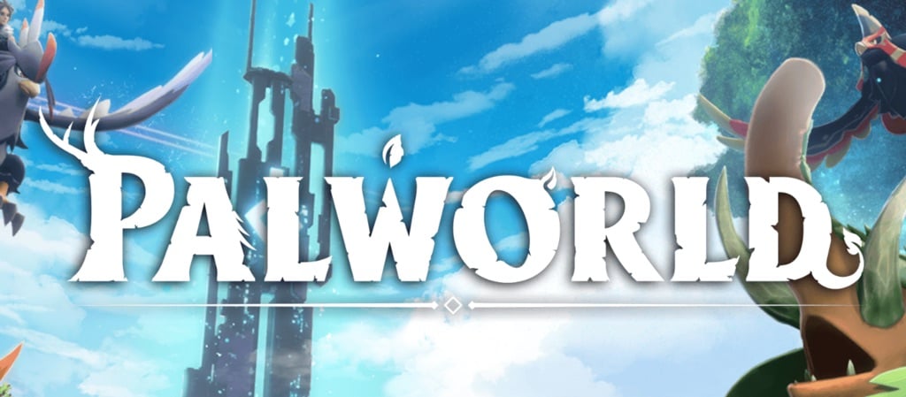 Bannière du site web de Palworld