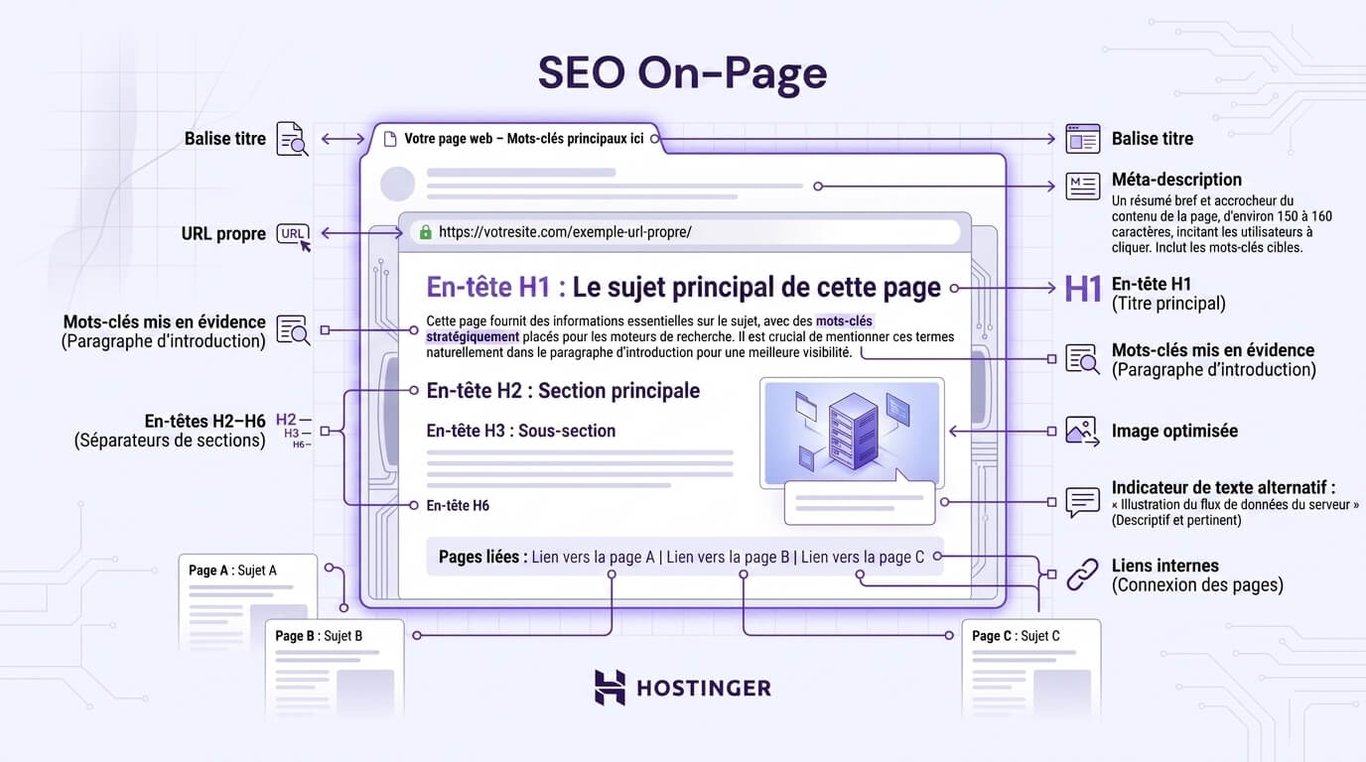 infographies-seo-sur-page Une infographie expliquant le SEO on-page