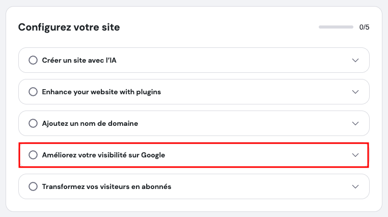 Ajouter un nouveau sitemap à Google Search Console
