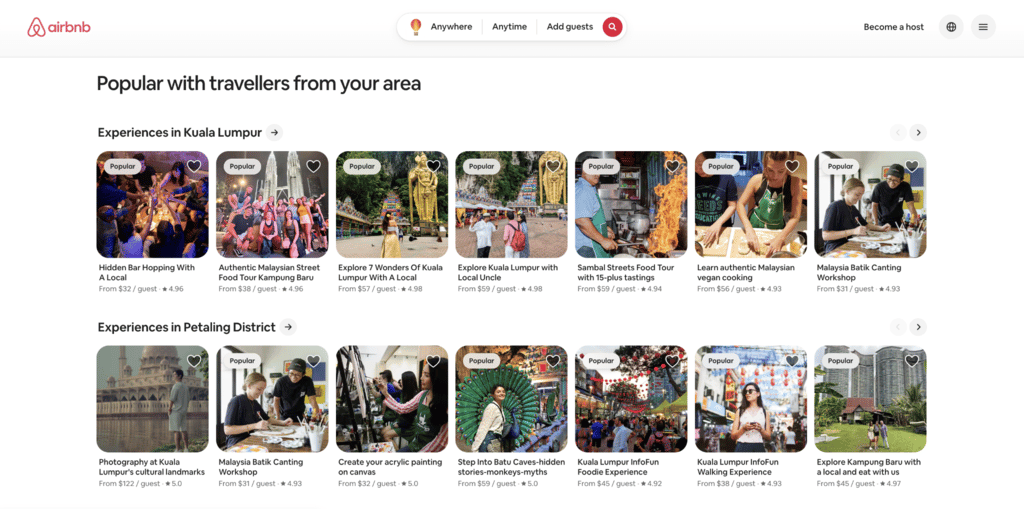 Comment gagner de l’argent en voyageant - Expériences Airbnb