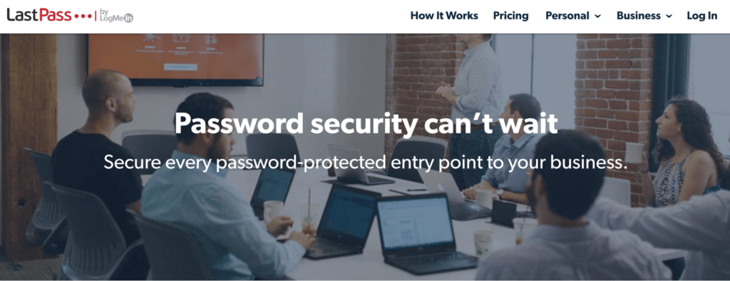 Gestionnaire de mots de passe LastPass.