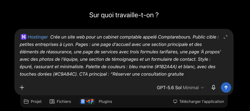 Rédiger un prompt dans ChatGPT