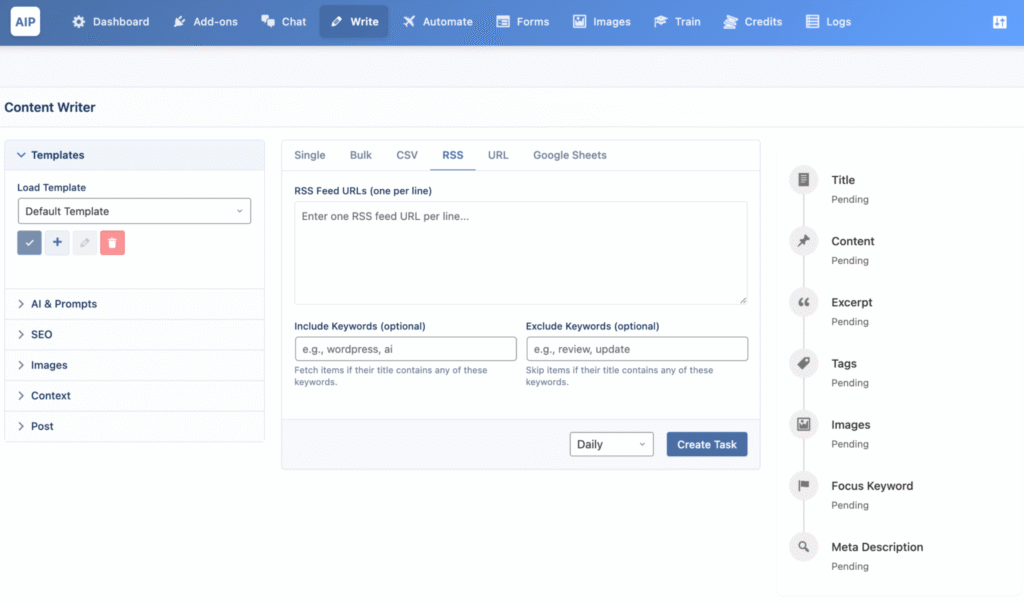 ai-puffer-interface Extension WordPress AI Puffer
