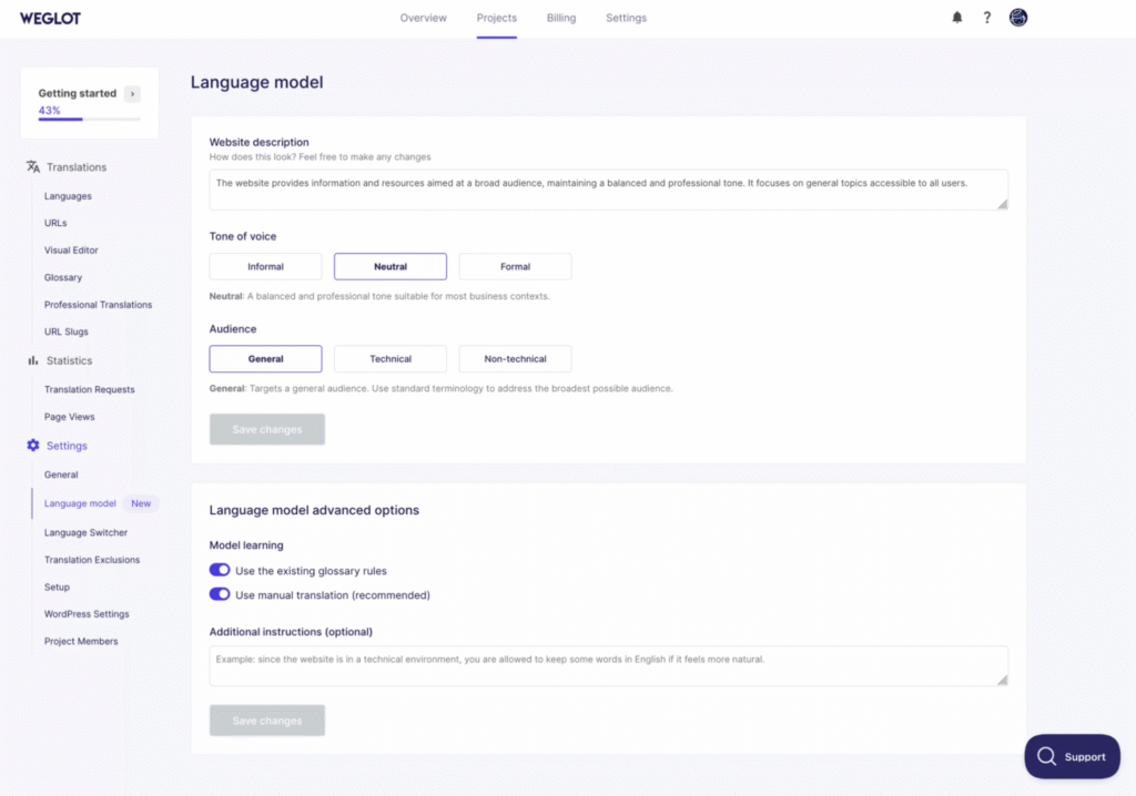 weglot-interface Extension WordPress Weglot