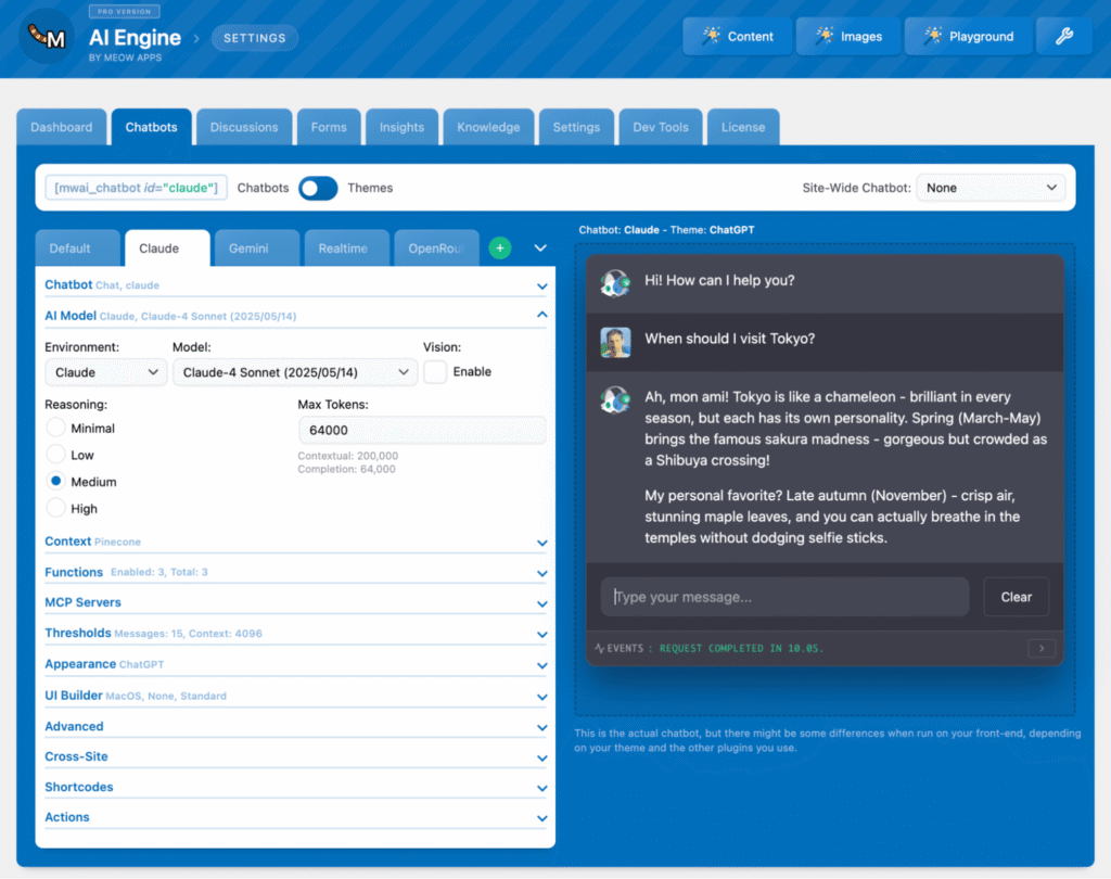 ai-engine-interface Extension WordPress AI Engine
