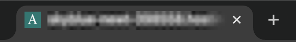 Un favicon affiché dans l’onglet d’un site web