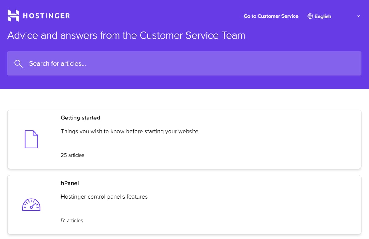 Baza wiedzy Hostingera