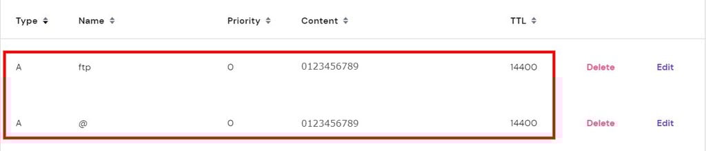 Sprawdź rekord A swojej domeny za pomocą edytora stref DNS
