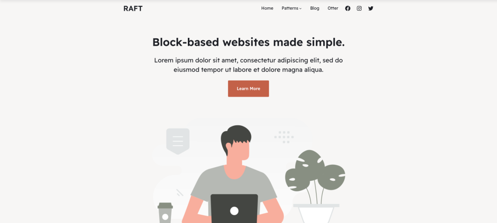 Strona demonstracyjna Raft