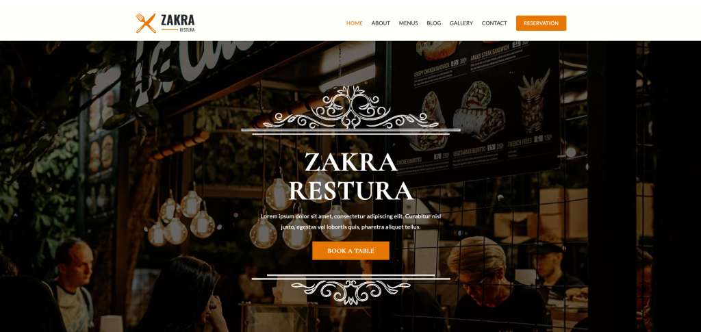 Szablon startowy Zakra