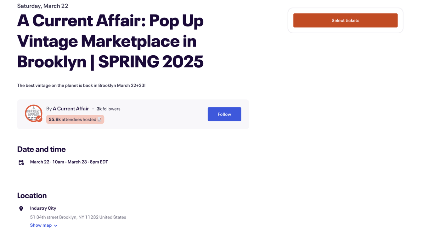 Przykład implementacji pól niestandardowych w witrynie internetowej zawierającej listę wydarzeń