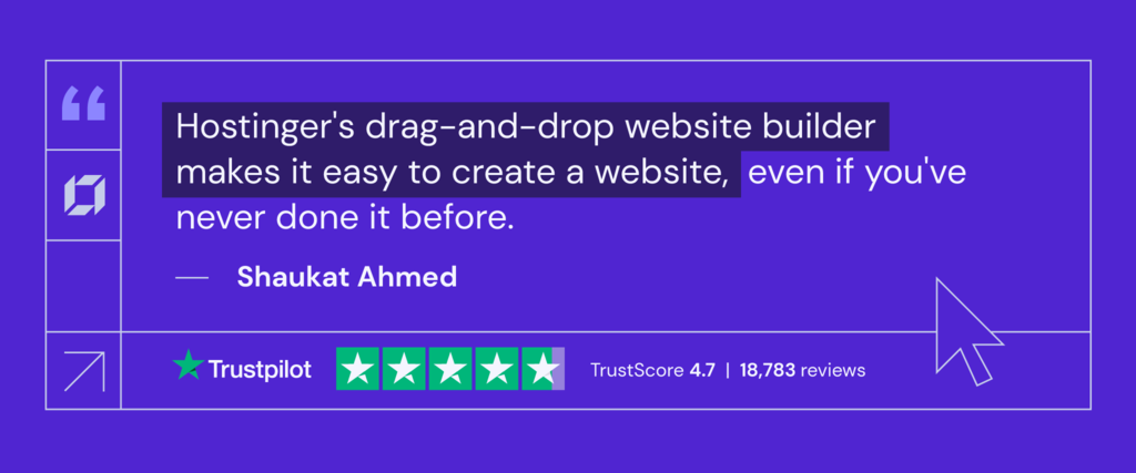 호스팅어 홈페이지 빌더의 AI 라이터