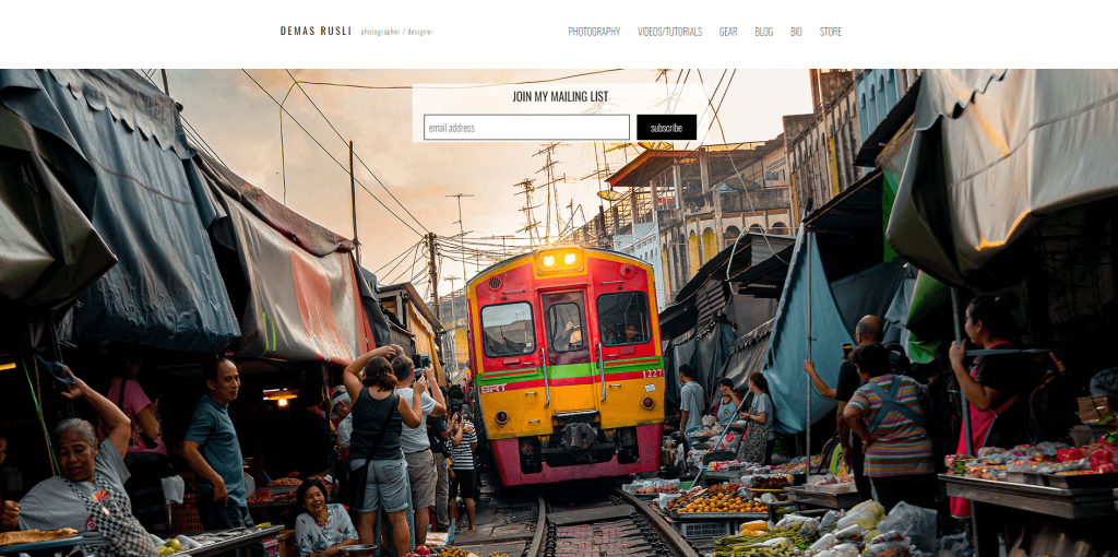 Demas Rusli 홈페이지